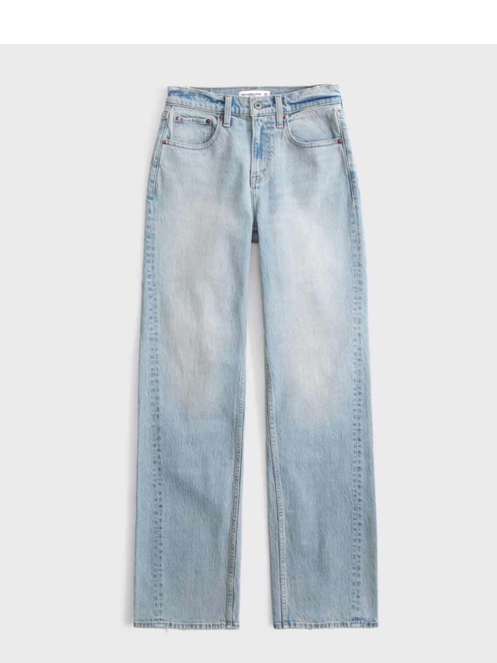 Abercrombie & Fitch The ‘90s Relaxed Jean High Rise Curve Love Size 28 Regular